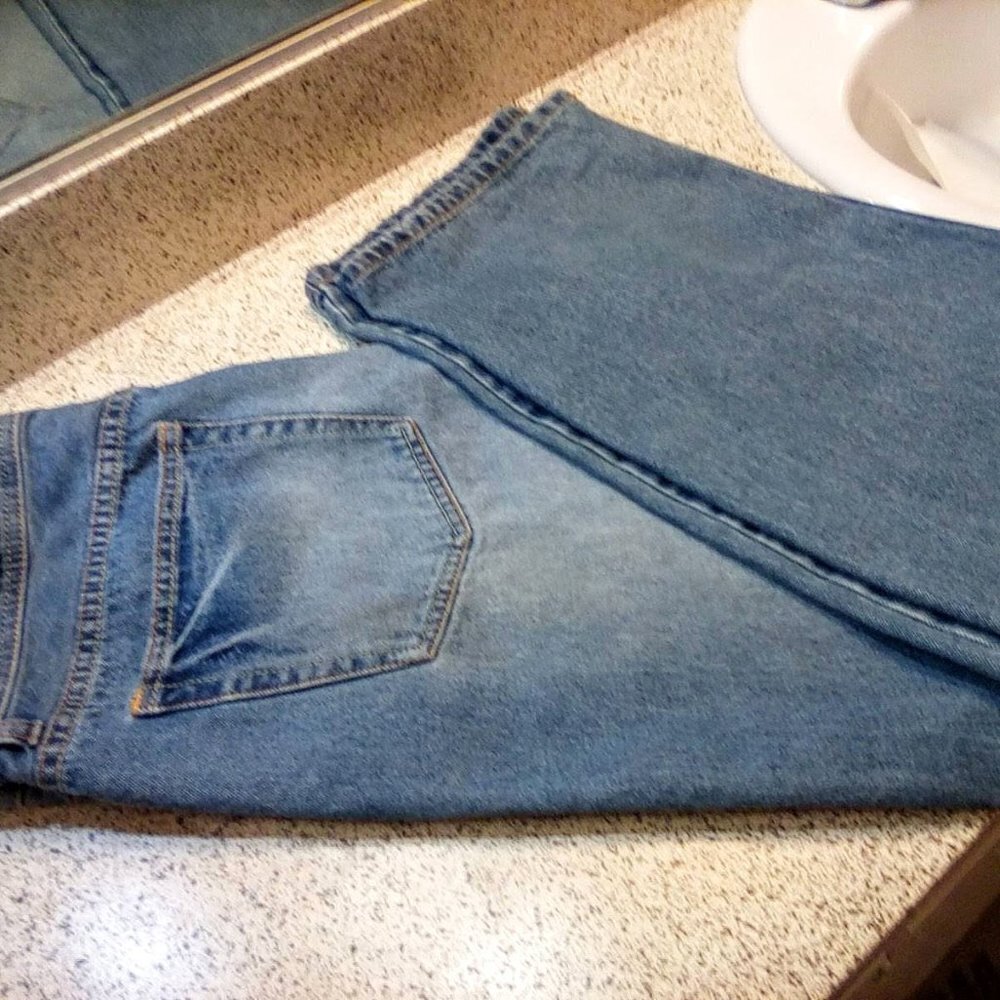 Men's FADED GLORY AUTHENTIC DENIM JEANS - Picture 8 of 12